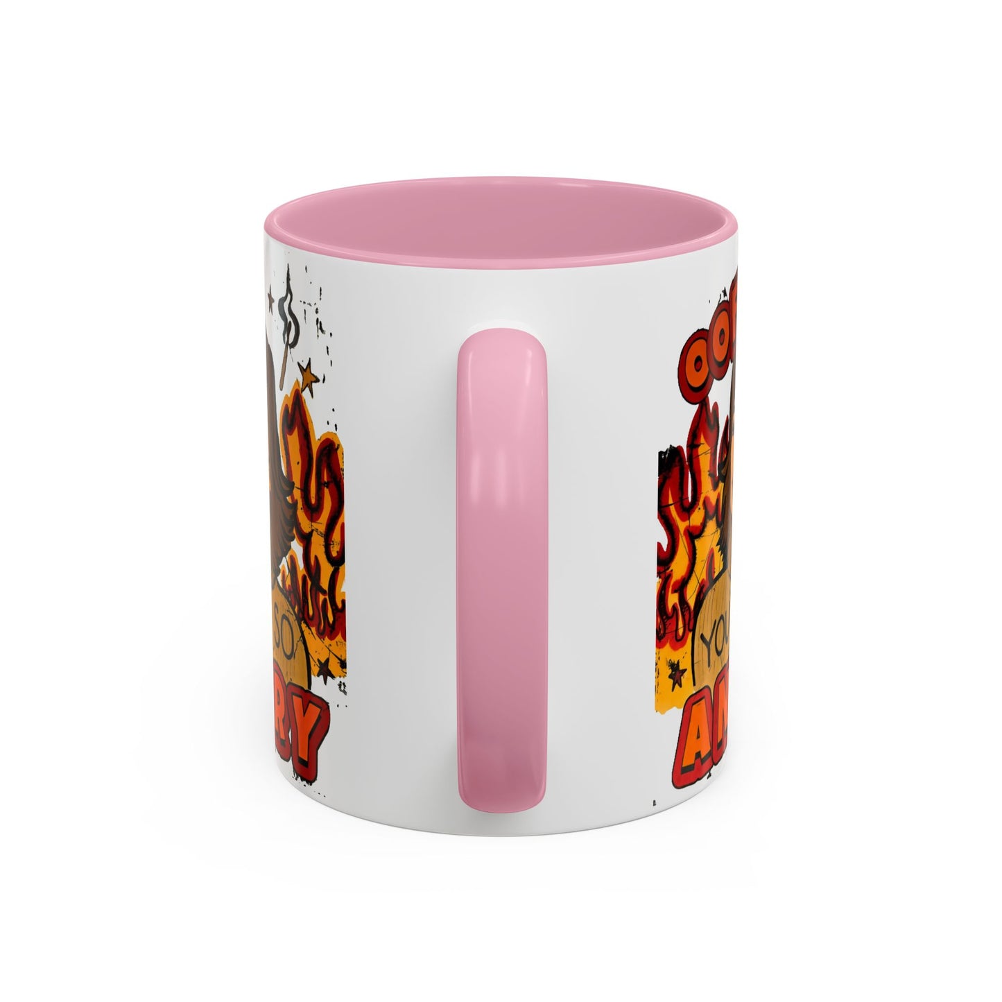 RHOBH, "OOF You're Angry" Ceramic Mug, (11oz, 15oz) featuring Lisa Rinna