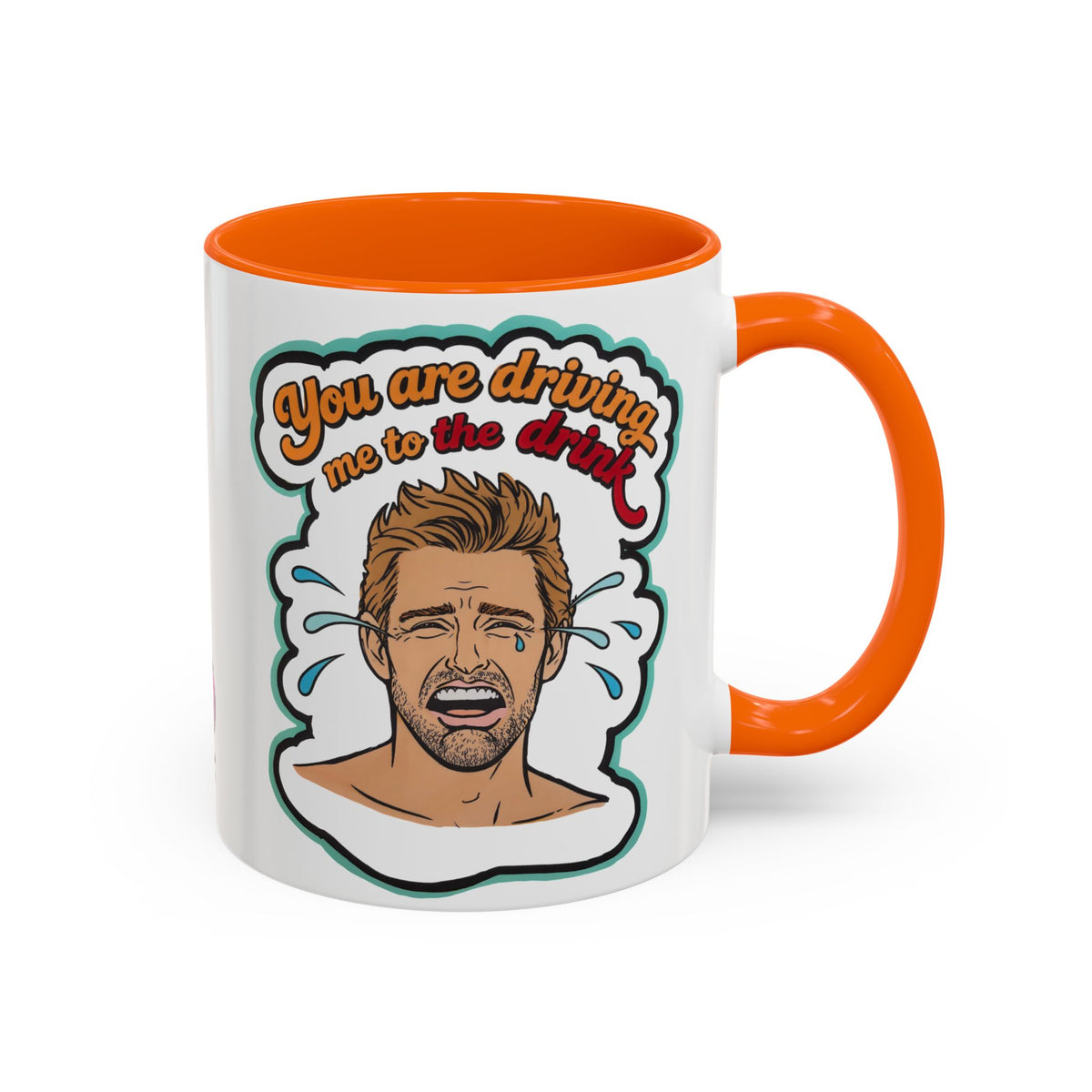Summer House Kyle Driving to the Drink, Ceramic Mug, (11oz, 15oz) featuring Kyle Cooke