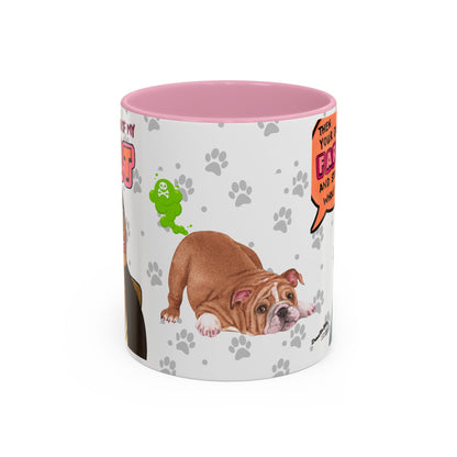 RHOSLC Mary vs. Angie Farts, Ceramic Mug, (11oz, 15oz) Featuring Mary Cosby and Angie Katsanevas