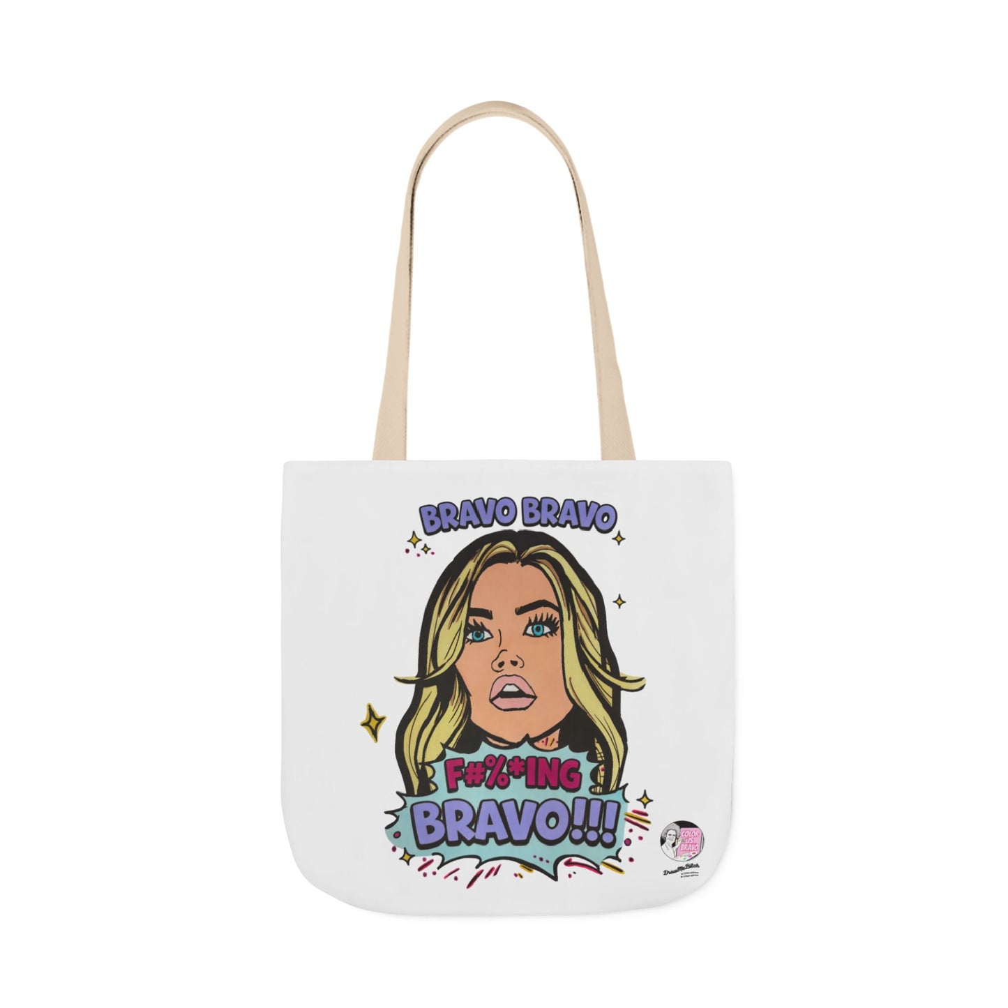 RHOBH Denise Bravo Bravo Bravo, Tote Bag featuring Denise Richards
