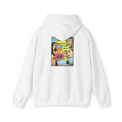 RHOBH Kyle vs. Sutton "NAME 'EM", Unisex Hoodie, featuring Kyle Richards and Sutton Stracke