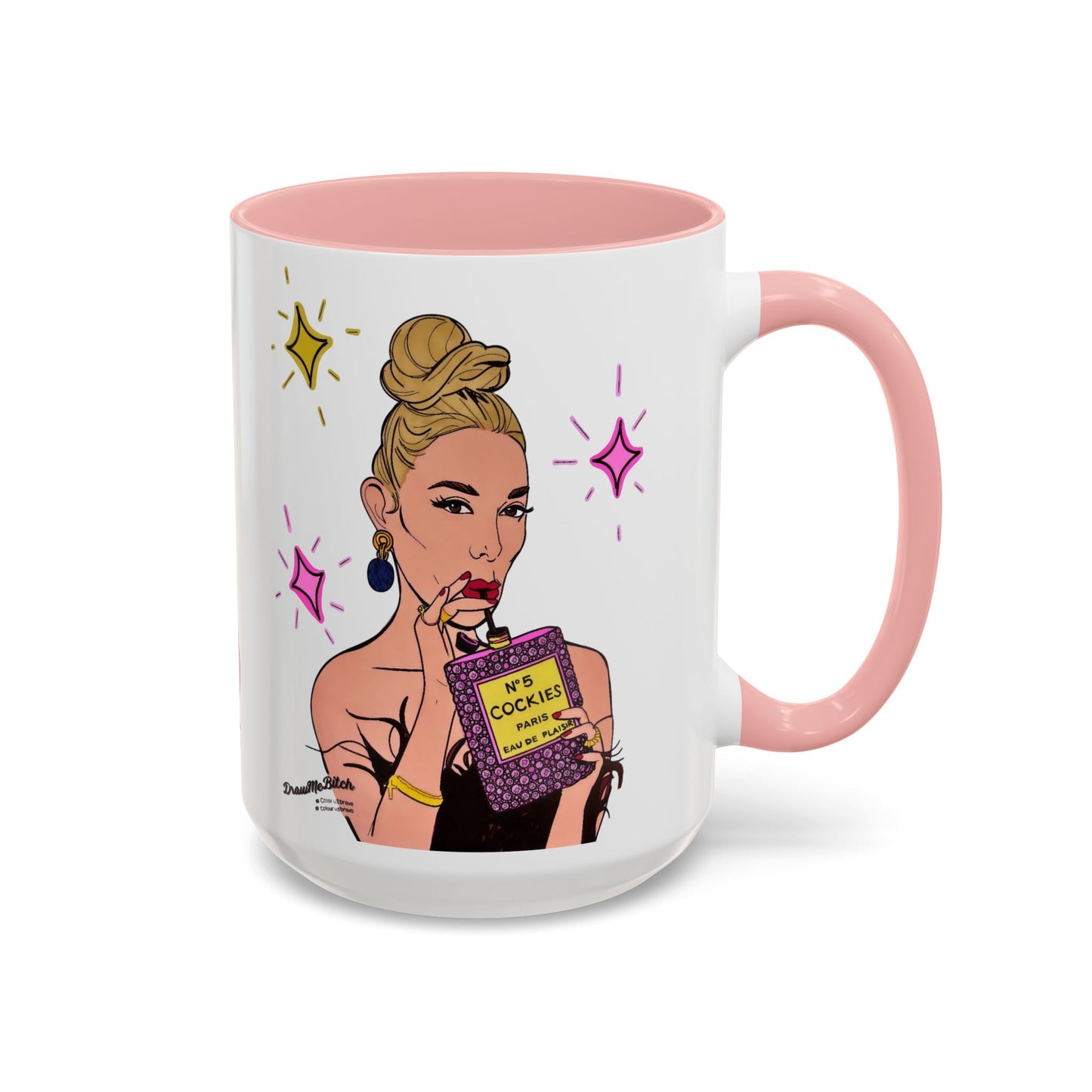 RHOM Marysol Cockies, Ceramic Mug, (11oz, 15oz) featuring Marysol Patton