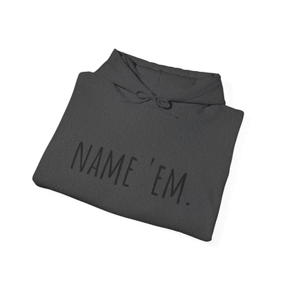 RHOBH Kyle vs. Sutton "NAME 'EM", Unisex Hoodie, featuring Kyle Richards and Sutton Stracke