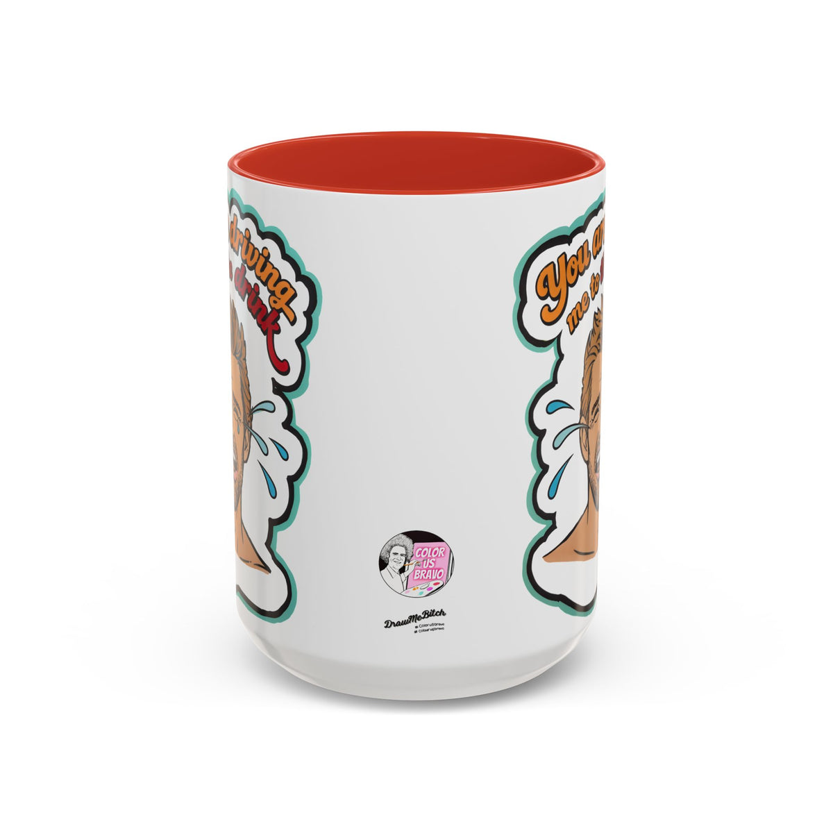 Summer House Kyle Driving to the Drink, Ceramic Mug, (11oz, 15oz) featuring Kyle Cooke