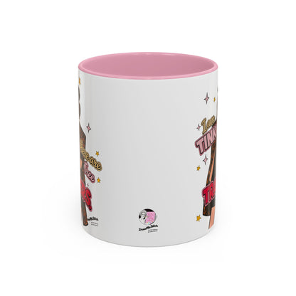 Traitors Maura Tinks Tree Tray-ers, Ceramic Mug, Various Sizes & Colors, featuring Maura Higgins