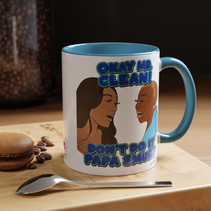 RHOA Angela vs. Pinky OK Mr. Clean, Ceramic Mug, Various Sizes & Colors, featuring Angela Oakley and Pinky Cole