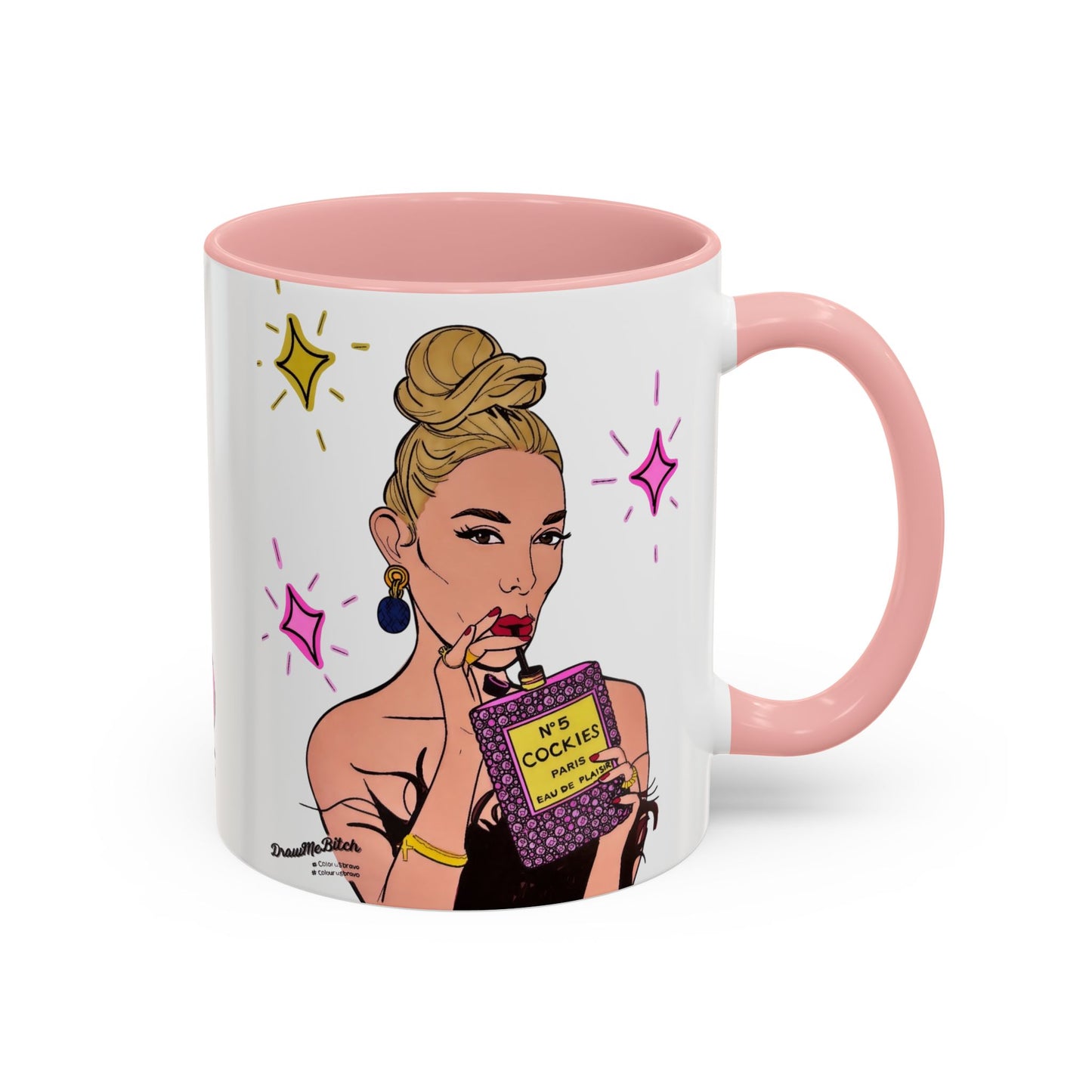 RHOM Marysol Cockies, Ceramic Mug, (11oz, 15oz) featuring Marysol Patton
