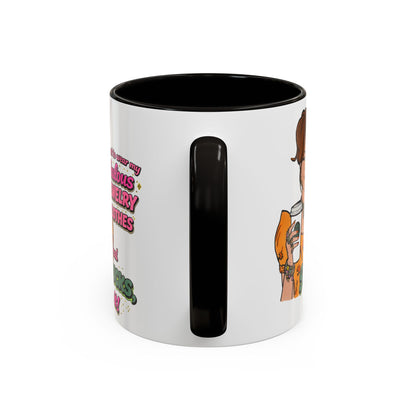 RHOBH Jenn Tilley Jewels and Coffee, Ceramic Mug, Various Sizes & Colors, featuring Jennifer Tilley