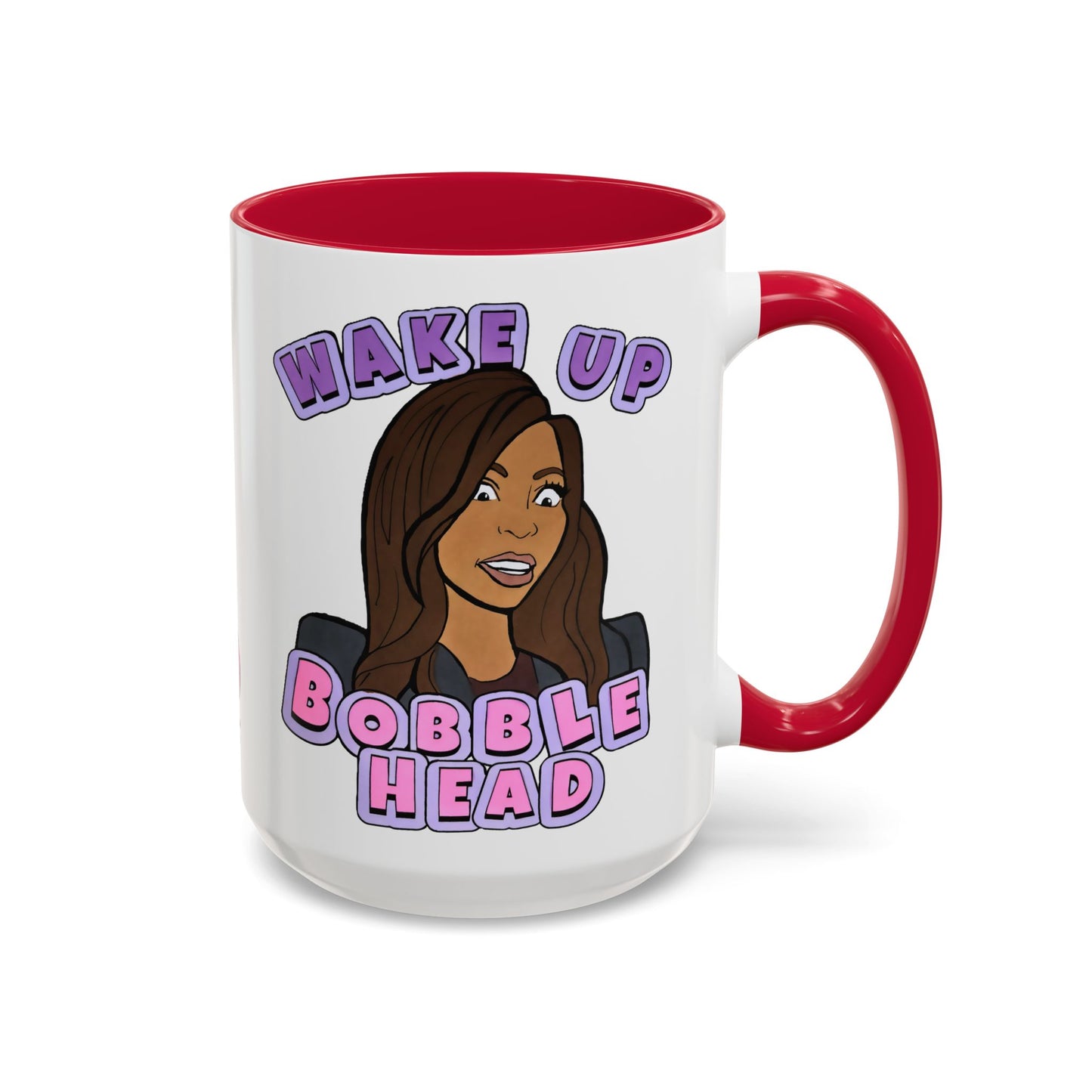 RHOSLC "Wake Up Bobblehead!", Ceramic Mug, (11oz, 15oz) featuring Mary Cosby