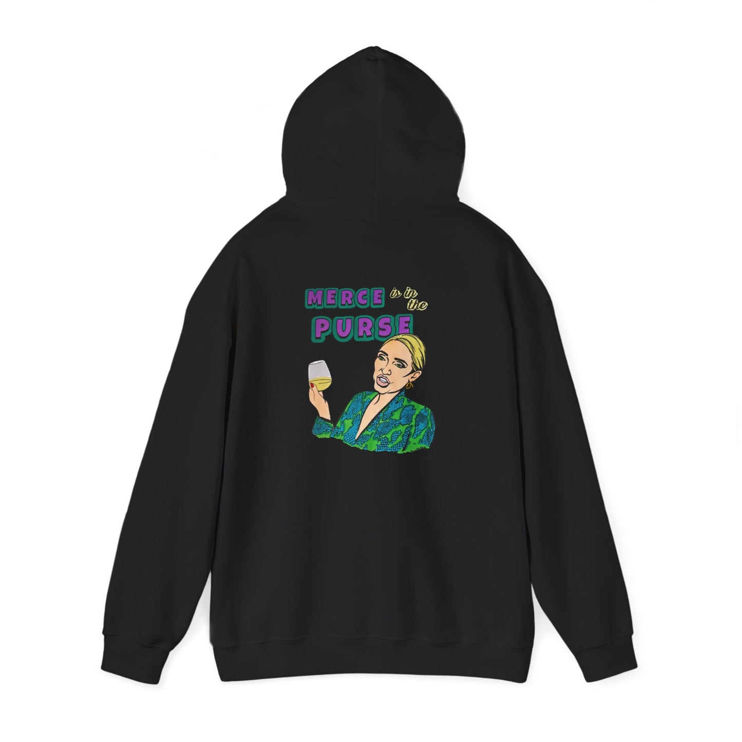 RHOBH Erika "Merce is in the Purse", Unisex Hoodie, featuring Erika Jayne