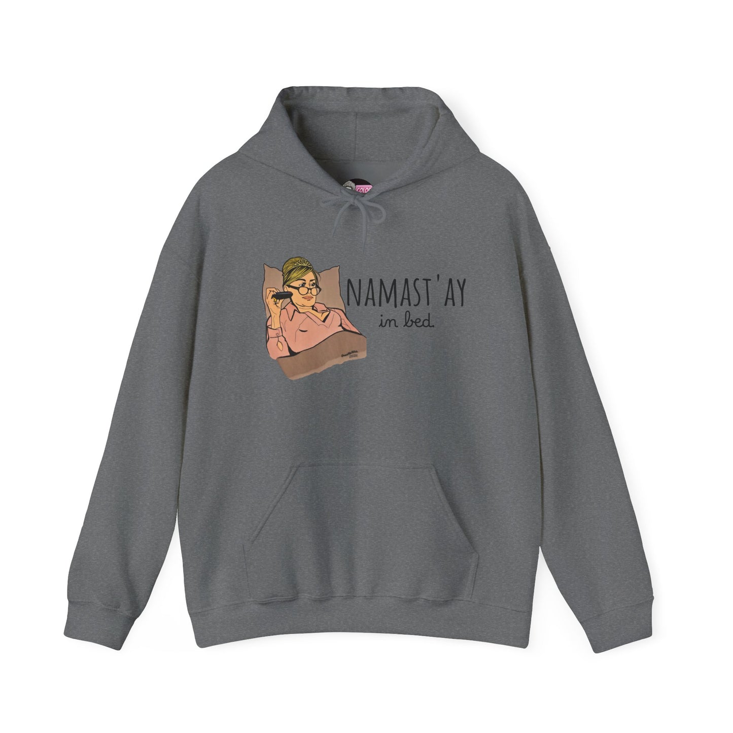 RHONY Sonja in bed with Crown, Unisex Hoodie, featuring Sonja Morgan