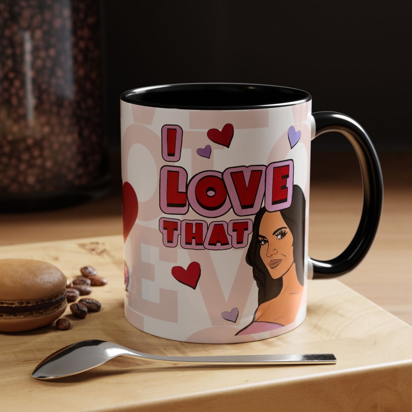 RHOSLC Lisa "Love That" Ceramic Mug, (11oz, 15oz)  featuring Lisa Barlow
