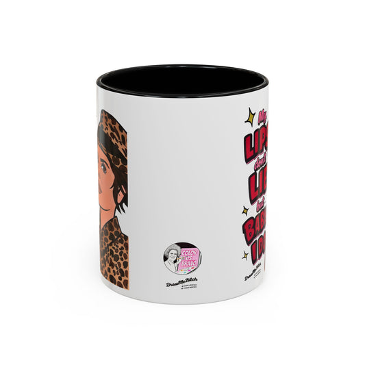 Traitors Lisa Rinna Lips Don't Lie, Ceramic Mug, Various Sizes & Colors