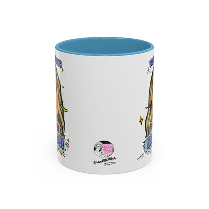 RHOBH Denise Bravo Bravo Bravo, Ceramic Mug, Various Sizes & Colors, featuring Denise Richards