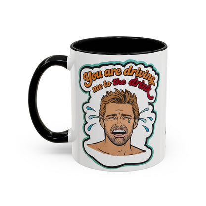 Summer House Kyle Driving to the Drink, Ceramic Mug, (11oz, 15oz) featuring Kyle Cooke