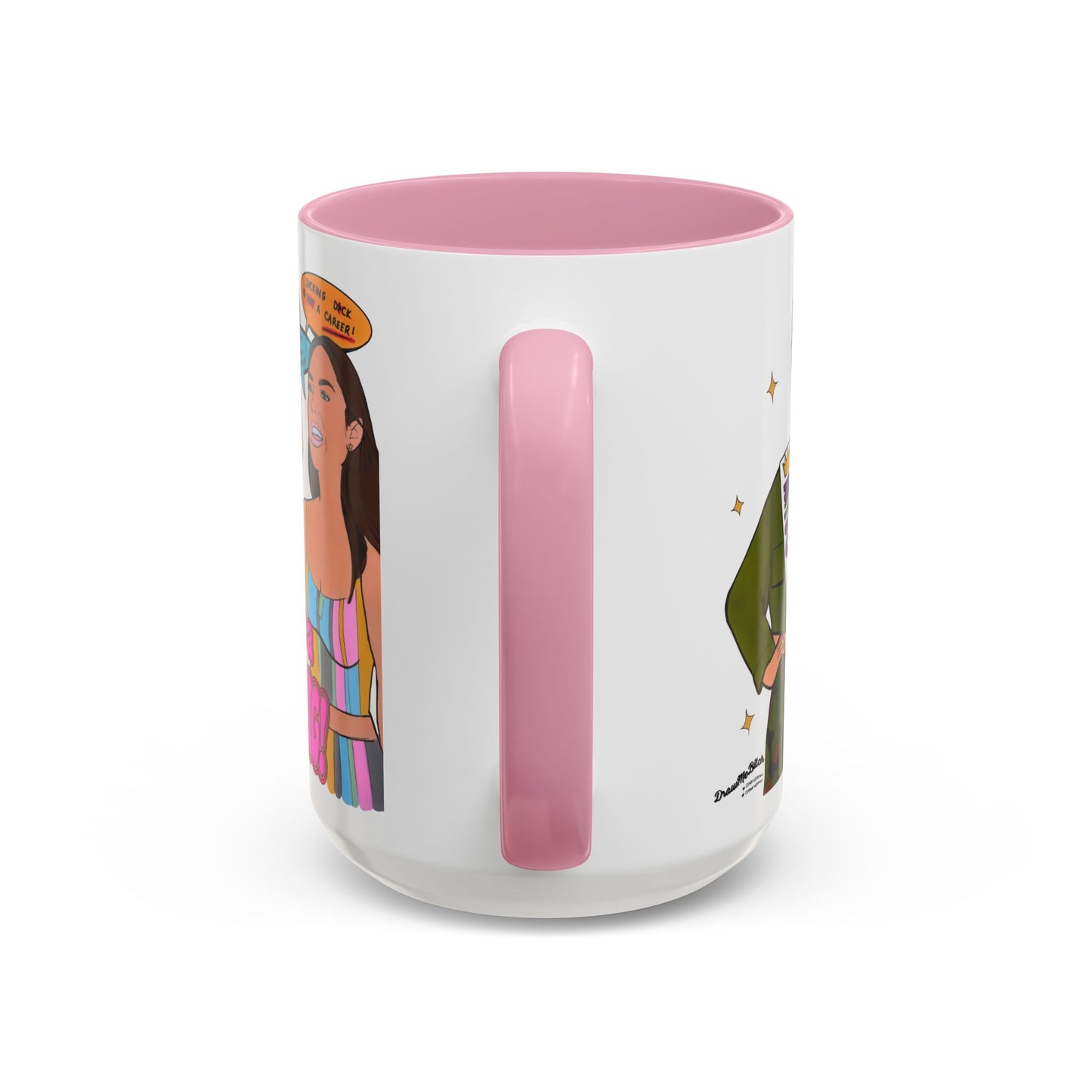 RHORI Kelsey vs. Rosie SLAM PIG, Ceramic Mug, (11oz, 15oz) featuring Kelsey Swanson & Rosie Woods