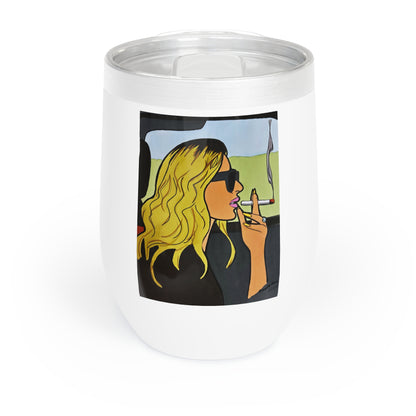 RHOBH Dorit Sress-Smoking featuring Dorit Kemsely, 12oz Wine Tumbler