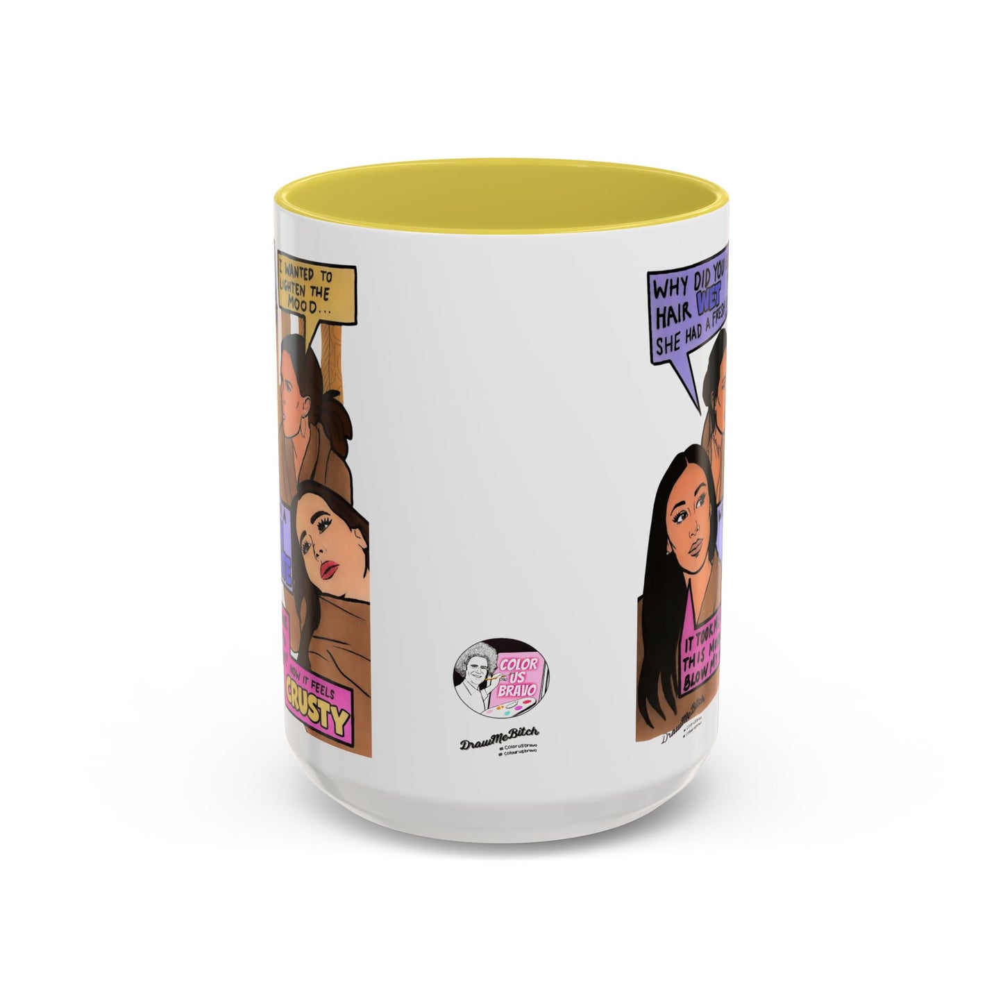 RHOSLC Zen State, Ceramic Mug, (11oz, 15oz)  featuring Lisa Barlow, Angie K, Britani Bateman, and Meredith Marks
