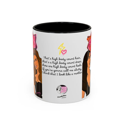 RHOSLC High Body Count Hair, Ceramic Mug, (11oz, 15oz) Featuring Angie K & Britani Bateman