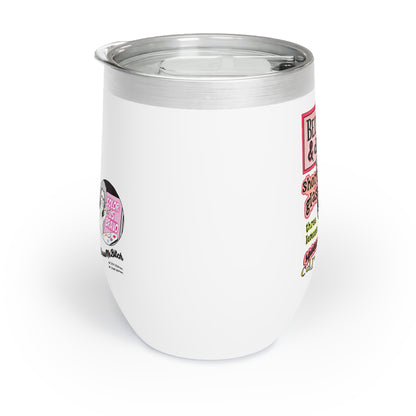 RHOBH Dorit  3 Lemons Carcass Out!, 12oz Wine Tumbler, featuring Dorit Kemsley