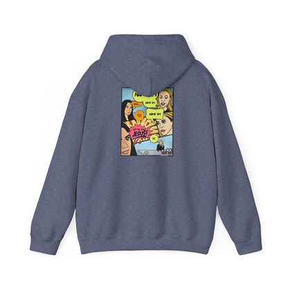RHOBH Kyle vs. Sutton "NAME 'EM", Unisex Hoodie, featuring Kyle Richards and Sutton Stracke