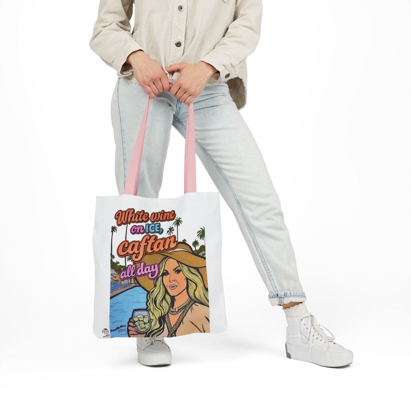 RHOBH Rachel Zoe White Wine/Caftans, Tote Bag featuring Rachel Zoe