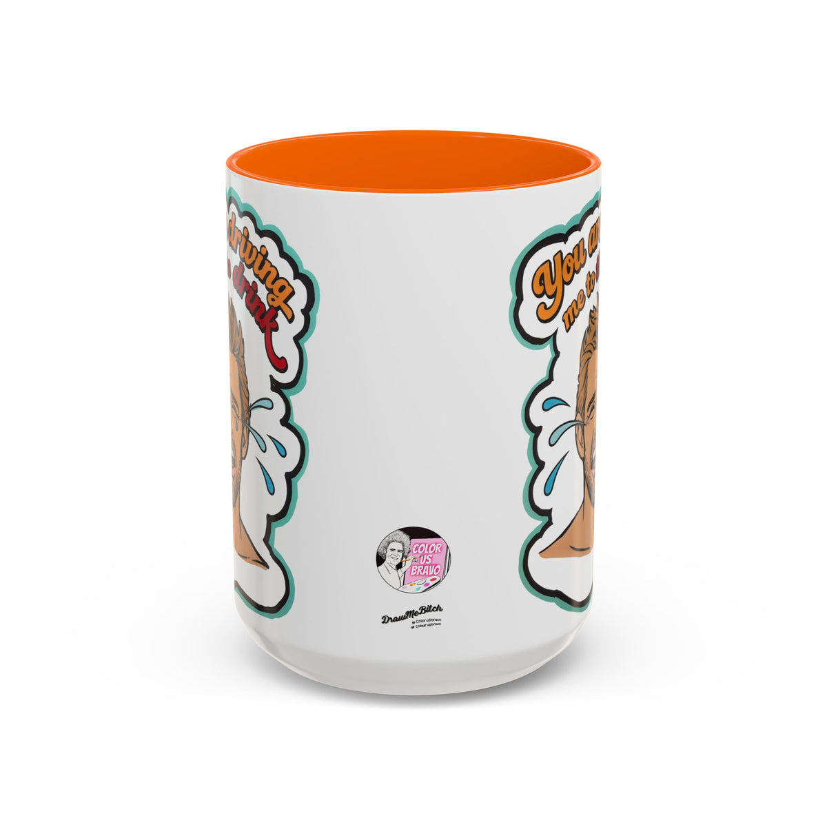 Summer House Kyle Driving to the Drink, Ceramic Mug, (11oz, 15oz) featuring Kyle Cooke