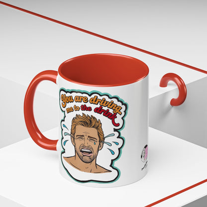 Summer House Kyle Driving to the Drink, Ceramic Mug, (11oz, 15oz) featuring Kyle Cooke