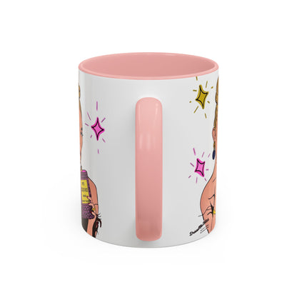 RHOM Marysol Cockies, Ceramic Mug, (11oz, 15oz) featuring Marysol Patton