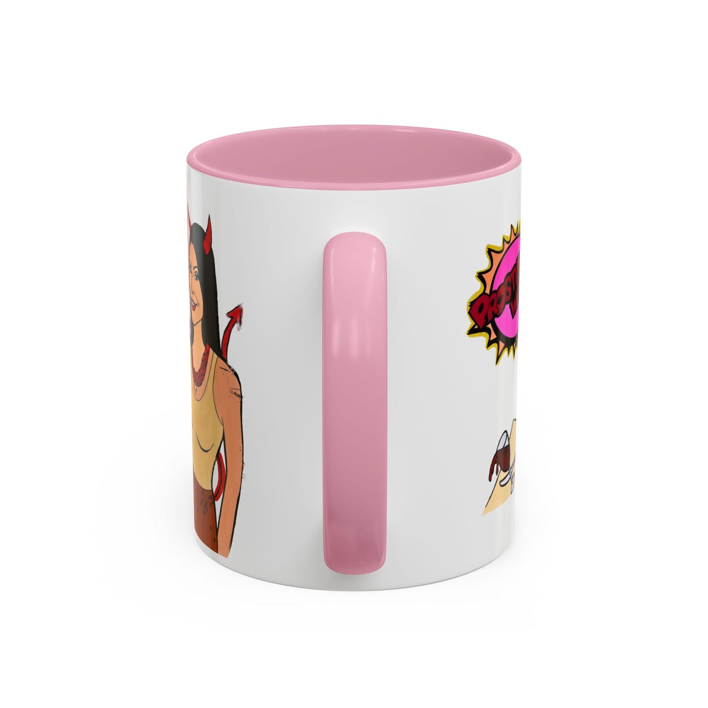 RHONJ "Prostitutions' Whore", Ceramic Mug, (11oz, 15oz) Featuring Teresa Giudice vs. Danielle Staub