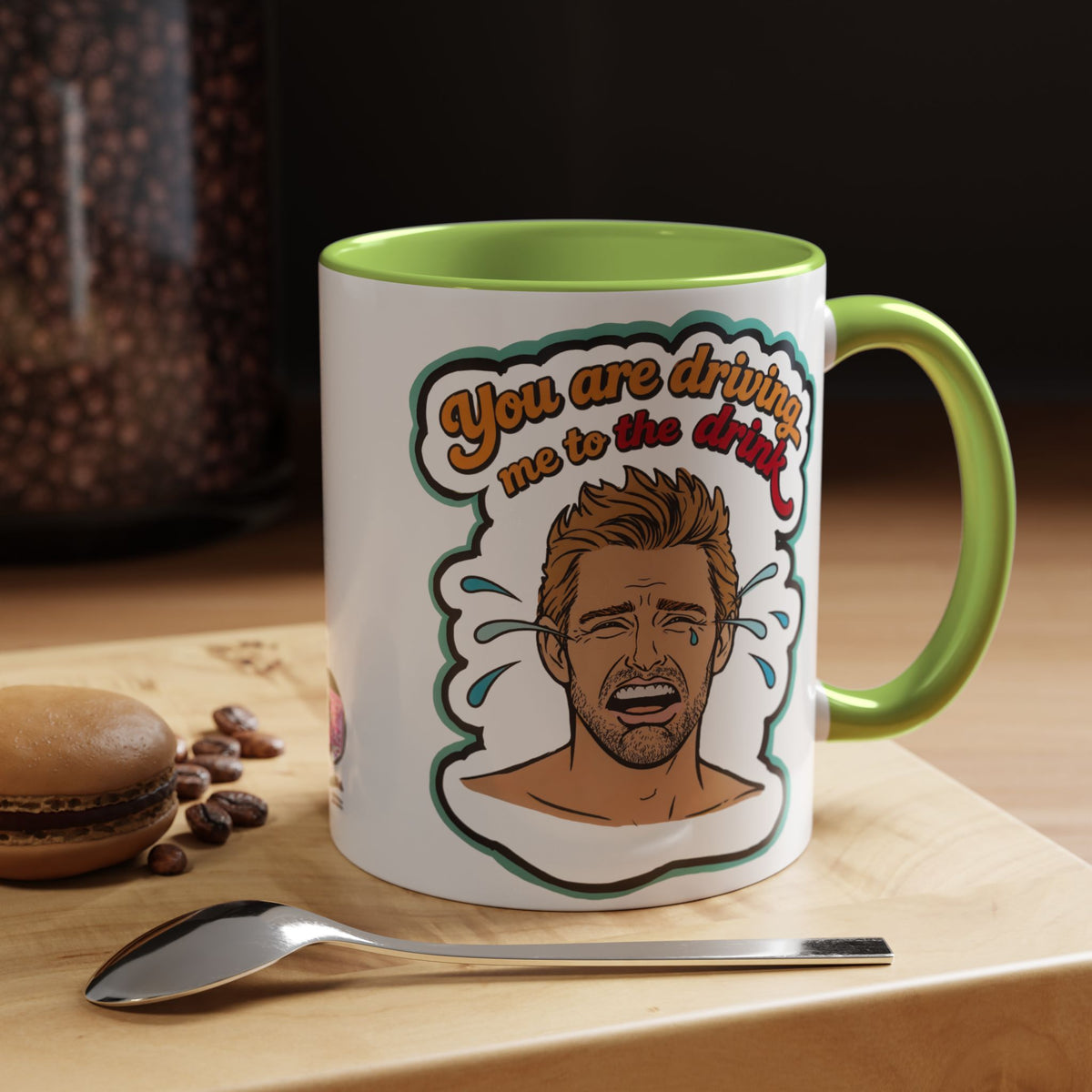 Summer House Kyle Driving to the Drink, Ceramic Mug, (11oz, 15oz) featuring Kyle Cooke
