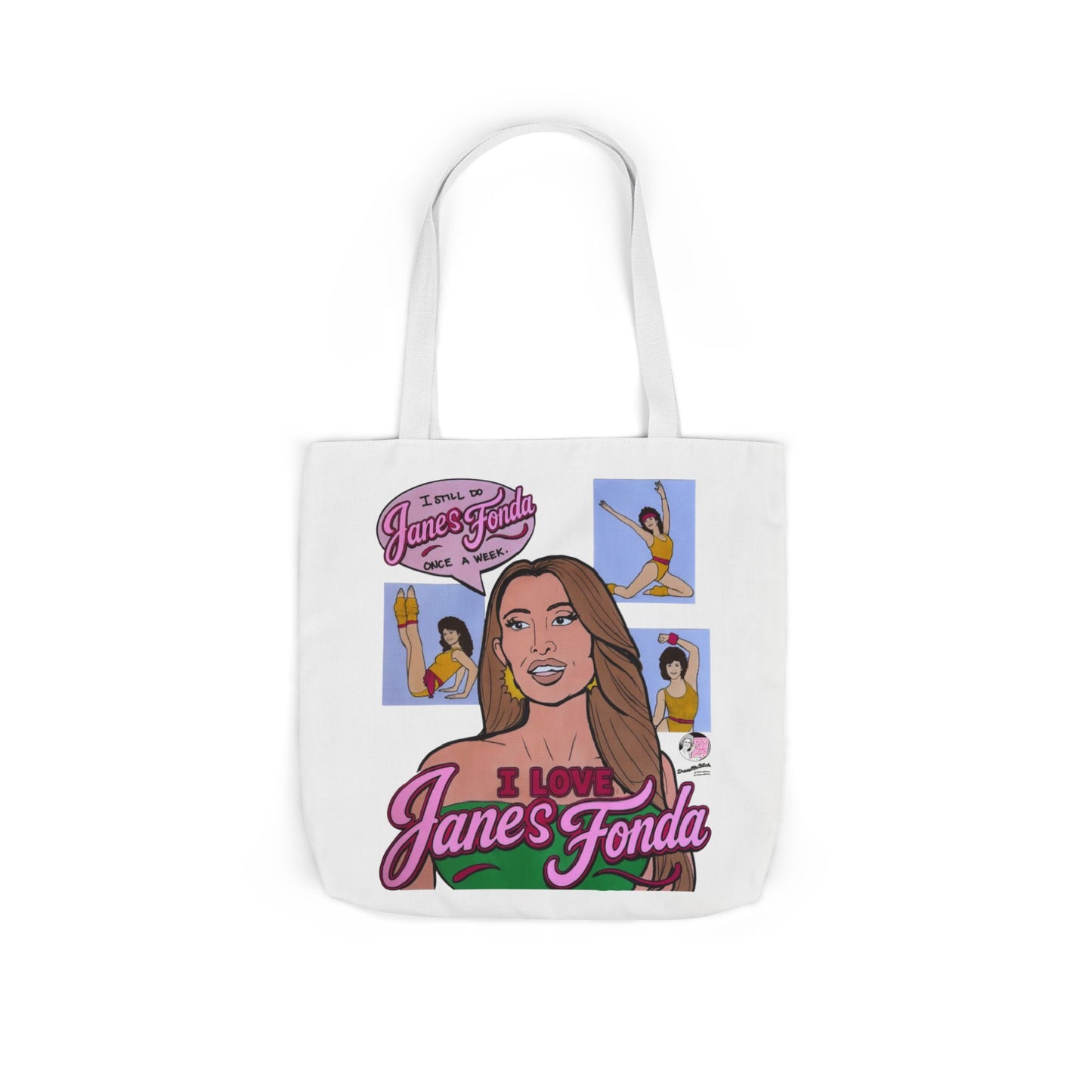 RHORI Alicia Loves Janes Fonda, Tote Bag featuring Alicia Carmody