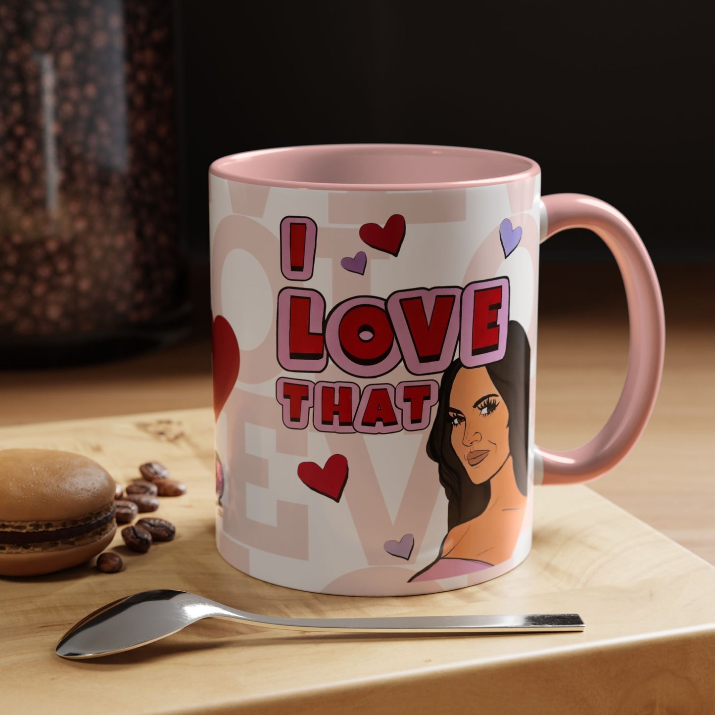 RHOSLC Lisa "Love That" Ceramic Mug, (11oz, 15oz)  featuring Lisa Barlow