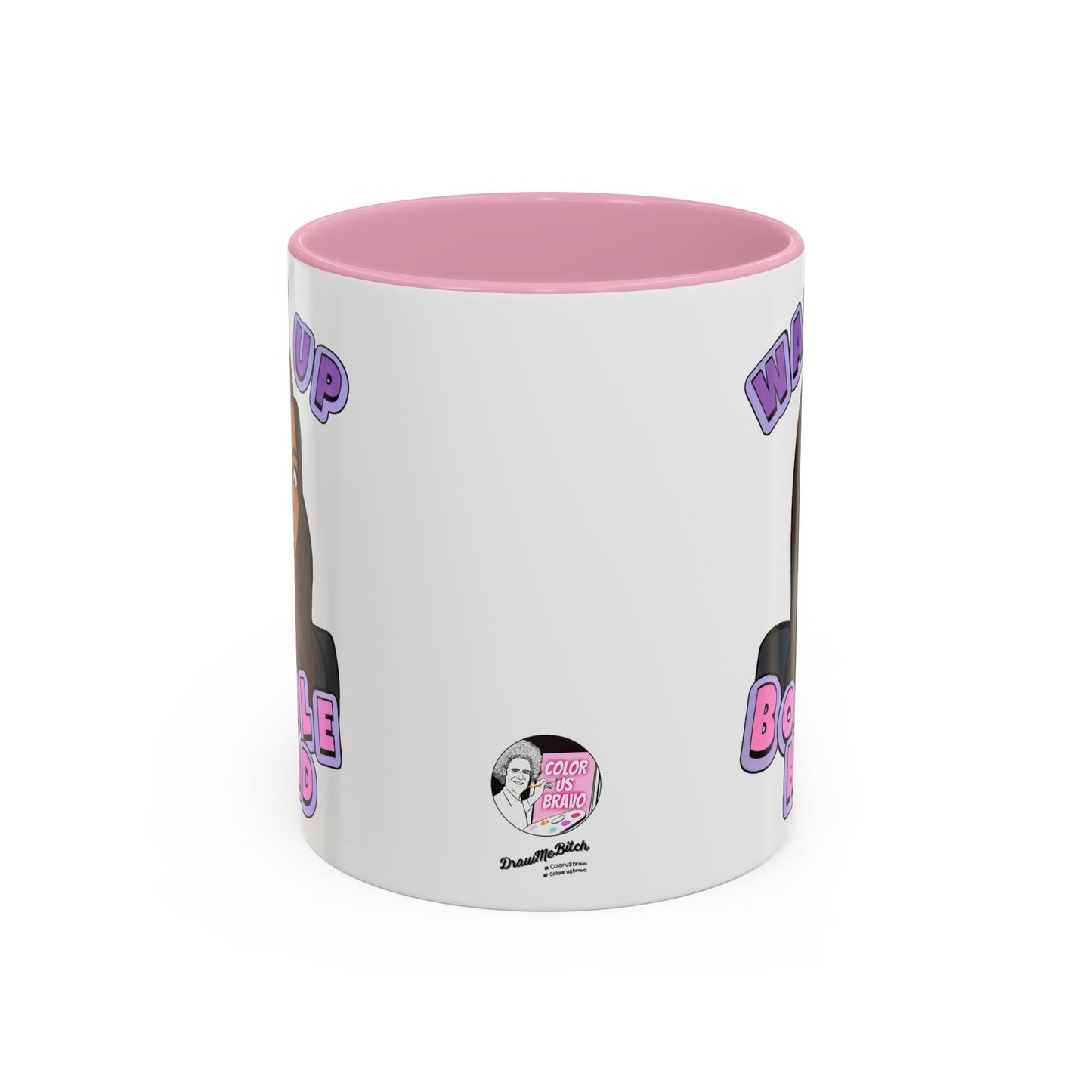 RHOSLC "Wake Up Bobblehead!", Ceramic Mug, (11oz, 15oz) featuring Mary Cosby