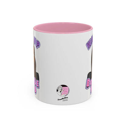 RHOSLC "Wake Up Bobblehead!", Ceramic Mug, (11oz, 15oz) featuring Mary Cosby