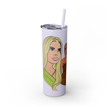 RHOM Besties Alexia and Marysol "Ay, Por Favor!",  20oz Tumbler - featuring Alexia Nepola and Marysol Patton