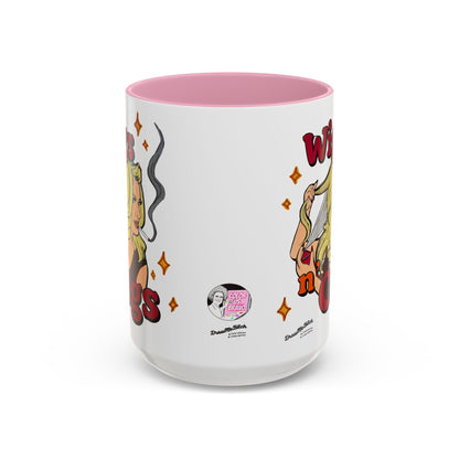 RHOA Kim "Wigs n' Cigs", Ceramic Mug, (11oz, 15oz) Featuring Kim Zolciak