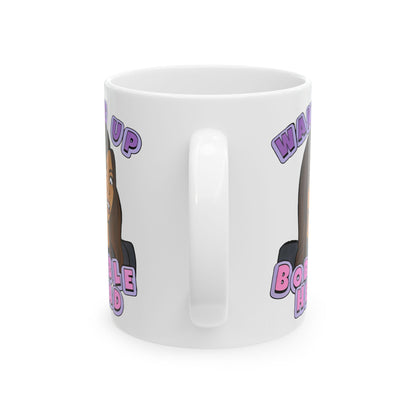 RHOSLC "Wake Up Bobblehead!" featuring Mary Cosby, Ceramic Mug