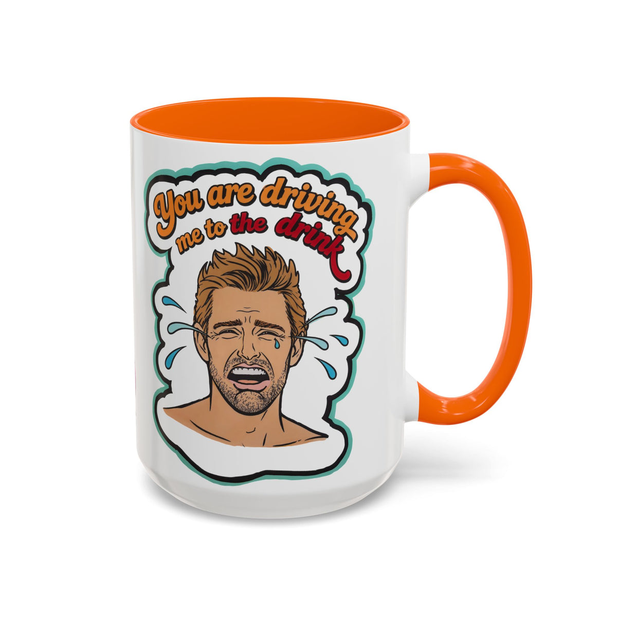Summer House Kyle Driving to the Drink, Ceramic Mug, (11oz, 15oz) featuring Kyle Cooke