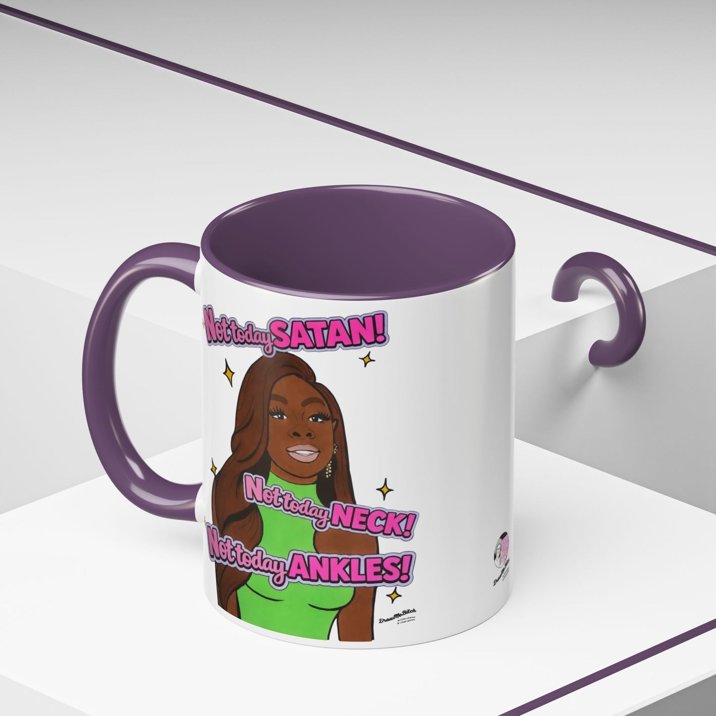RHOP Candiace Not Today Neck!, Ceramic Mug, Various Sizes & Colors, featuring Candiace Dillard Bassett