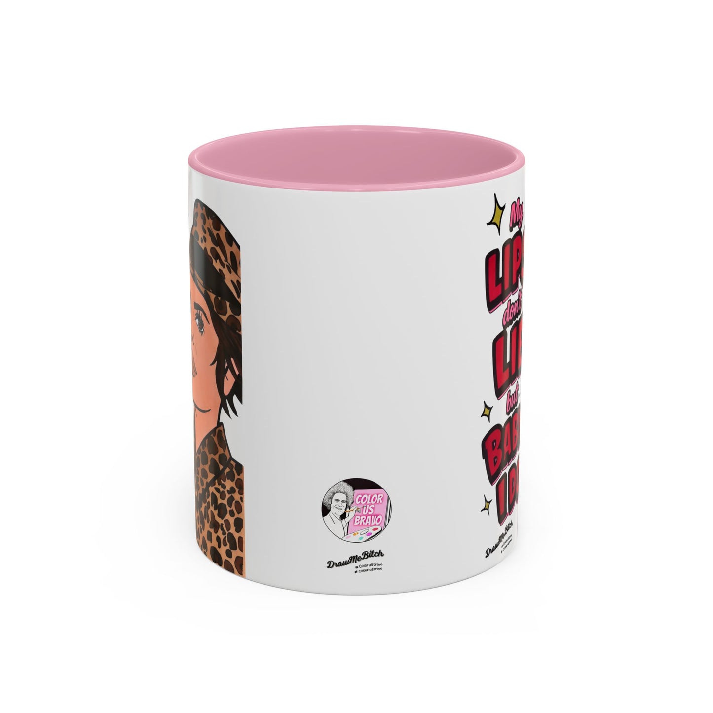 Traitors Lisa Rinna Lips Don't Lie, Ceramic Mug, Various Sizes & Colors