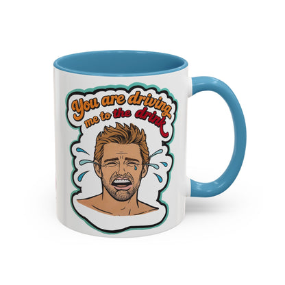 Summer House Kyle Driving to the Drink, Ceramic Mug, (11oz, 15oz) featuring Kyle Cooke