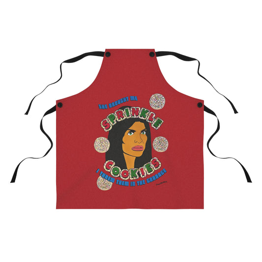 RHONJ Teresa Sprinkle Cookies, Italian Cooking Apron, featuring Teresa Giudice