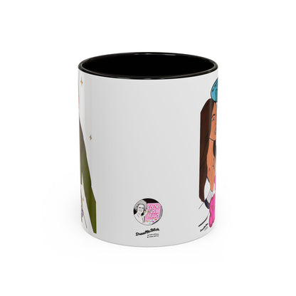 RHORI Kelsey vs. Rosie SLAM PIG, Ceramic Mug, (11oz, 15oz) featuring Kelsey Swanson & Rosie Woods