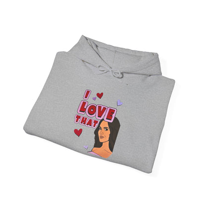 RHOSLC Lisa Loves That, Unisex Hoodie, featuring Lisa Barlow