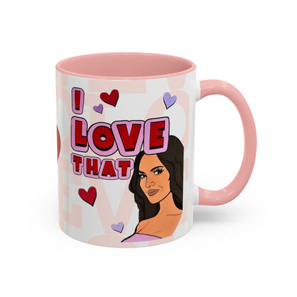 RHOSLC Lisa "Love That" Ceramic Mug, (11oz, 15oz)  featuring Lisa Barlow