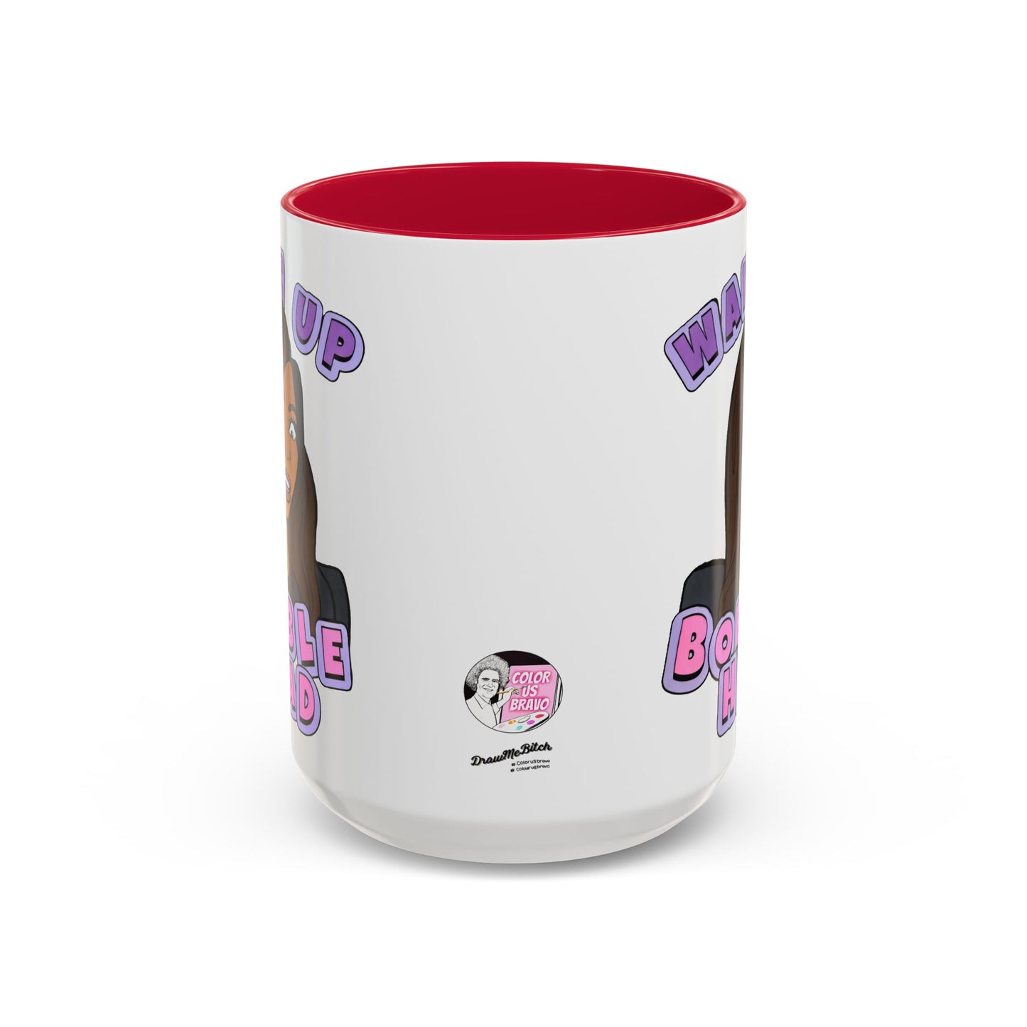 RHOSLC "Wake Up Bobblehead!", Ceramic Mug, (11oz, 15oz) featuring Mary Cosby