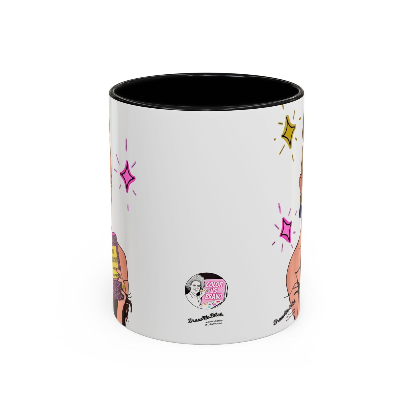 RHOM Marysol Cockies, Ceramic Mug, (11oz, 15oz) featuring Marysol Patton
