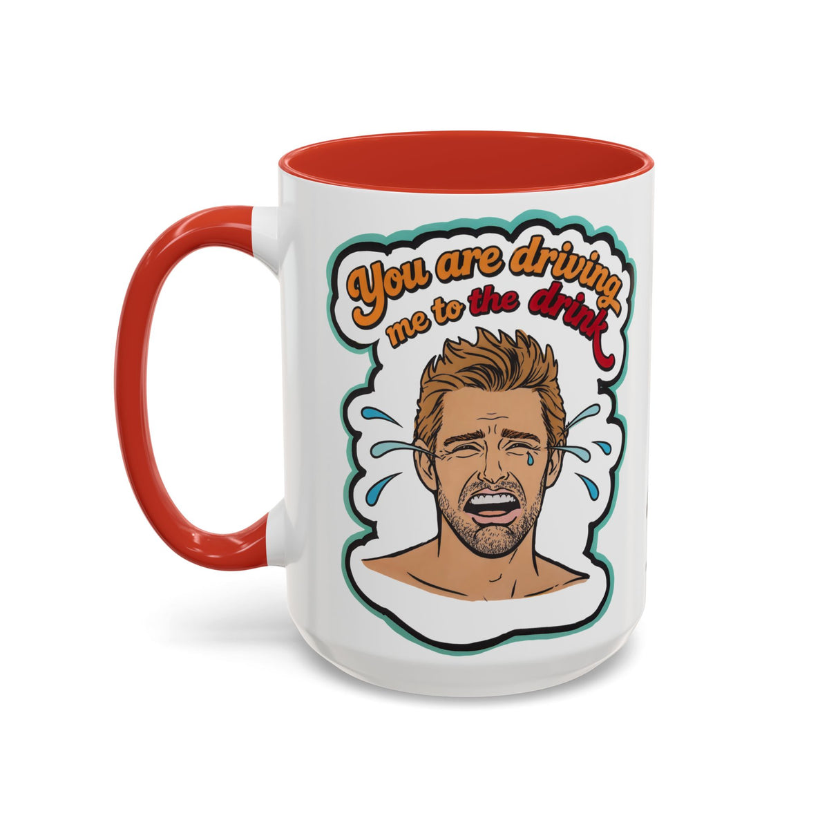 Summer House Kyle Driving to the Drink, Ceramic Mug, (11oz, 15oz) featuring Kyle Cooke