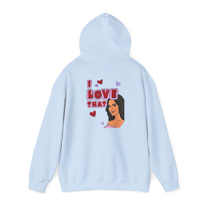 RHOSLC Lisa Loves That, Unisex Hoodie, featuring Lisa Barlow